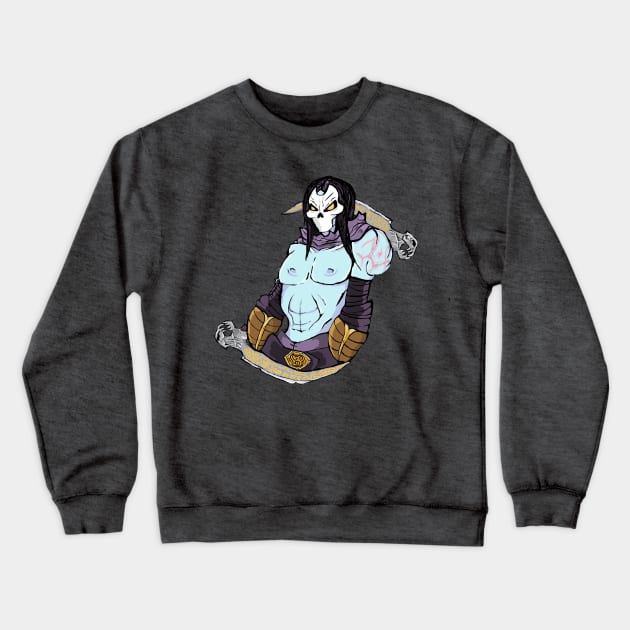 The Pale Rider Crewneck Sweatshirt by PoesUnderstudy